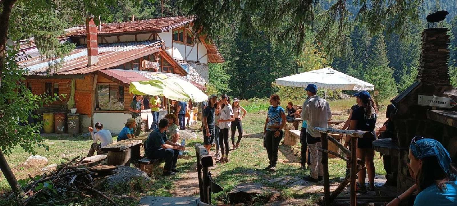 Хижа Ловна В Рила ปานิชิชเต ภายนอก รูปภาพ